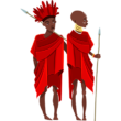 Masais niños